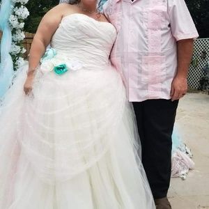 One of a kind customized Vera Wang